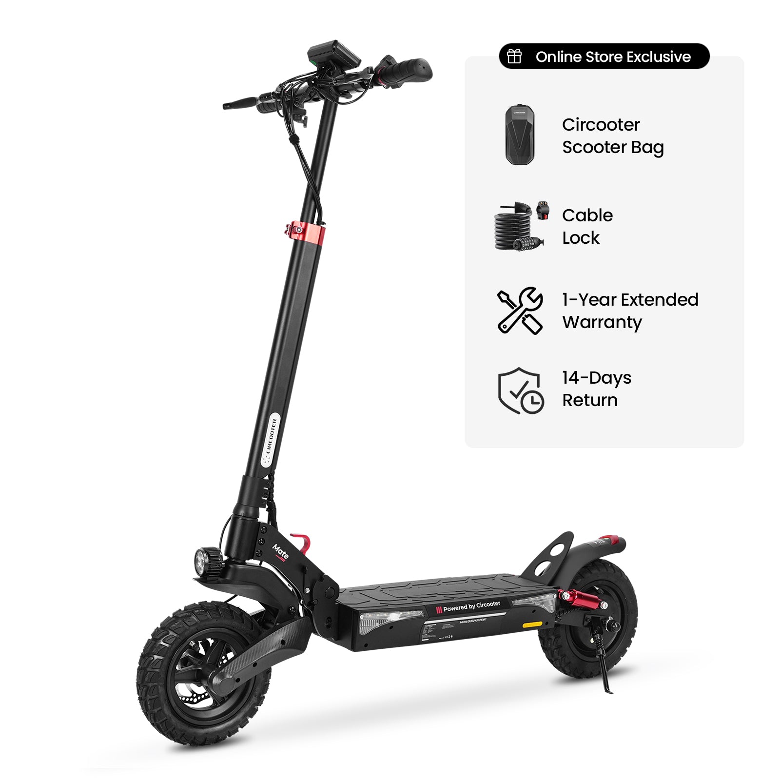 CIRCOOTER Mate 1000W All-terrain E-Scooter